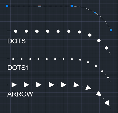 create line with arrow autocad